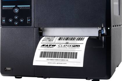 SATO CL4NX Plus industrial RFID printer (Photo: Business Wire)