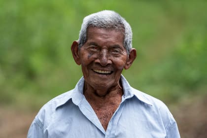 Saturnino López Hernández, de 94 años, un residente de Nigoya