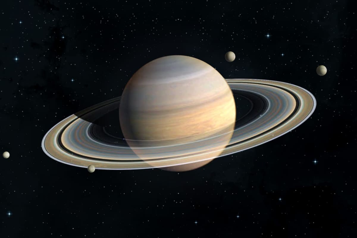Saturno, el segundo planeta más grande del Sistema Solar