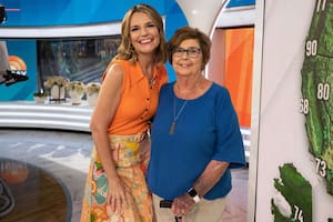 Savannah Guthrie junto a su madre, Nancy