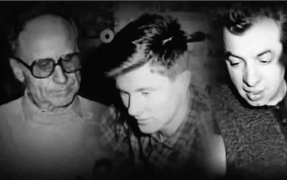 Savino Caselli, Benso Bonadimani y Ercole Montini