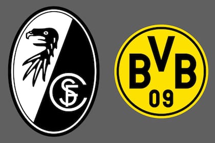 SC Freiburg y Borussia Dortmund disputaron uno de los encuentros de la jornada del fútbol aleman