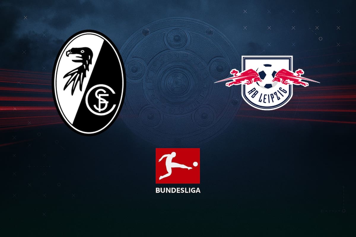 SC Freiburg y RB Leipzig disputaron uno de los encuentros de la jornada del fútbol aleman