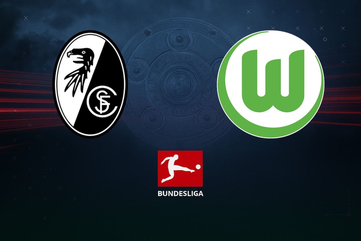 SC Freiburg y VfL Wolfsburg disputaron uno de los encuentros de la jornada del fútbol aleman