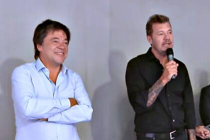 Scaglione y Marcelo Tinelli