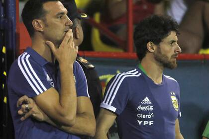 Scaloni y Aimar inician su etapa como entrenadores interinos de la selección argentina con una fuerte apuesta a la renovación
