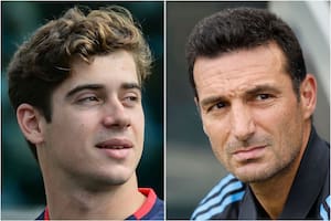 Scaloni habló sobre Colapinto en la previa del partido de la selección con Chile