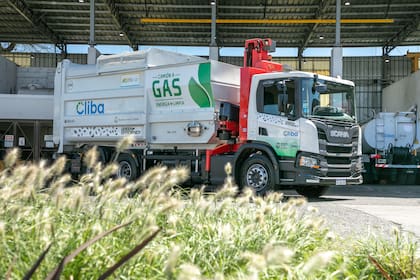 Scania, con una unidad movida a gas