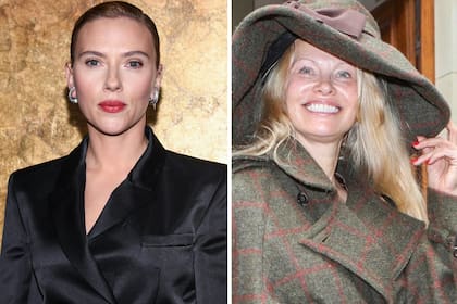 Scarlett Johansson elogió a Pamela Anderson por lucir sin maquillaje en la Semana de la Moda de París