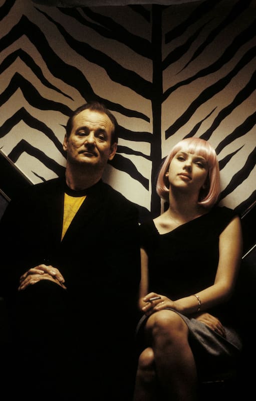 Scarlett Johansson y Bill Murray en Perdidos en Tokio