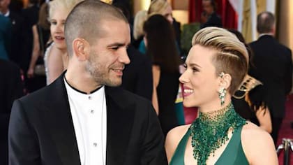Scarlett Johansson y Romain Dauriac, en mejores épocas