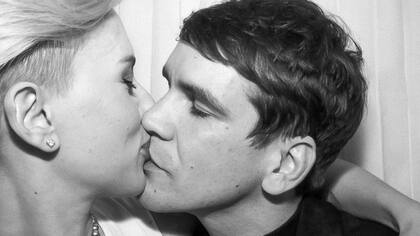 Scarlett Johansson y una de las últimas postales románticas junto a su marido