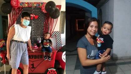 Scarly y su hijo se fueron del Lagomar porque el niño estaba "viendo cosas". Allí celebraron su cumpleaños