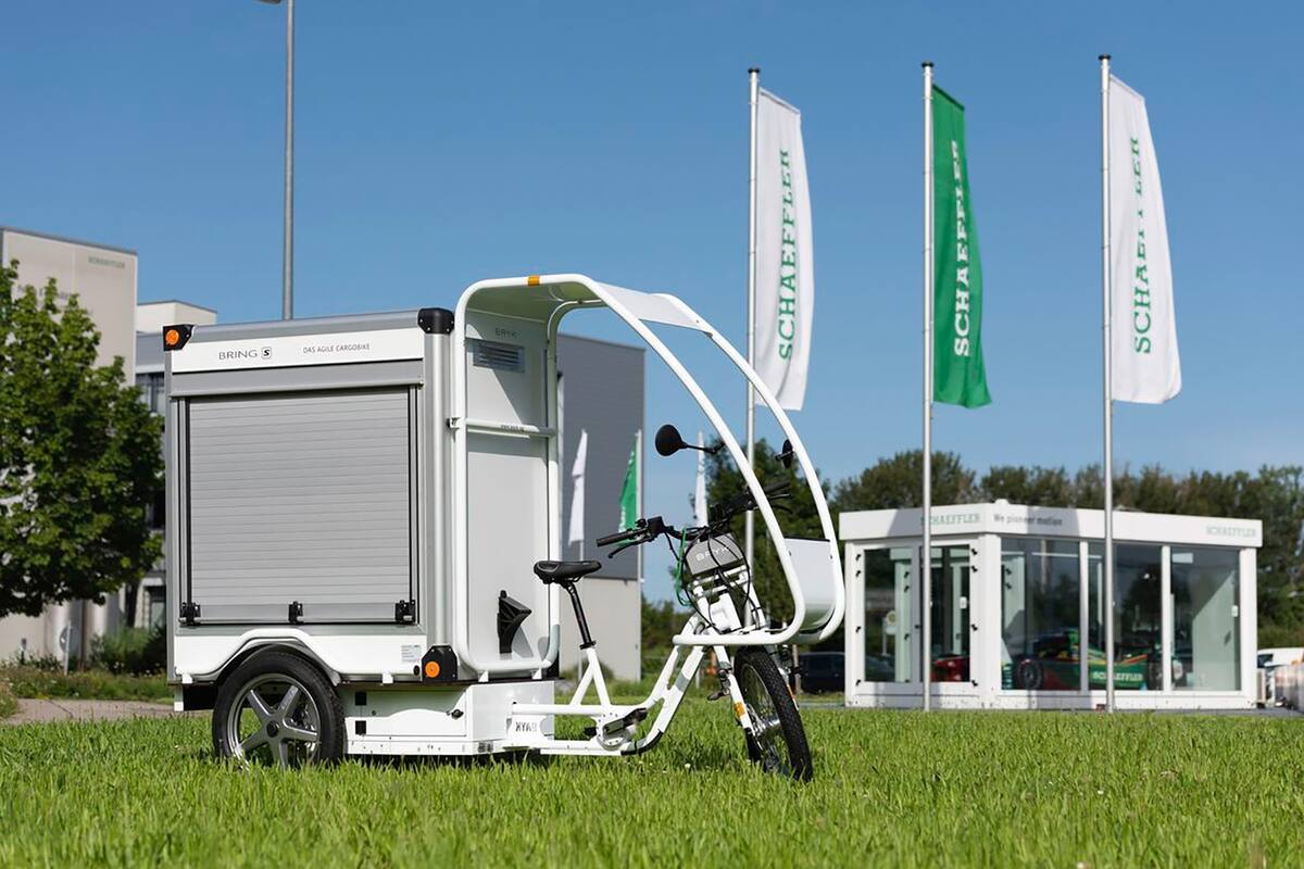 Schaeffler Free Drive es un motor para bicicletas eléctricas que no usa una transmisión directa a la rueda trasera, sino un generador en los pedales y un motor en la rueda