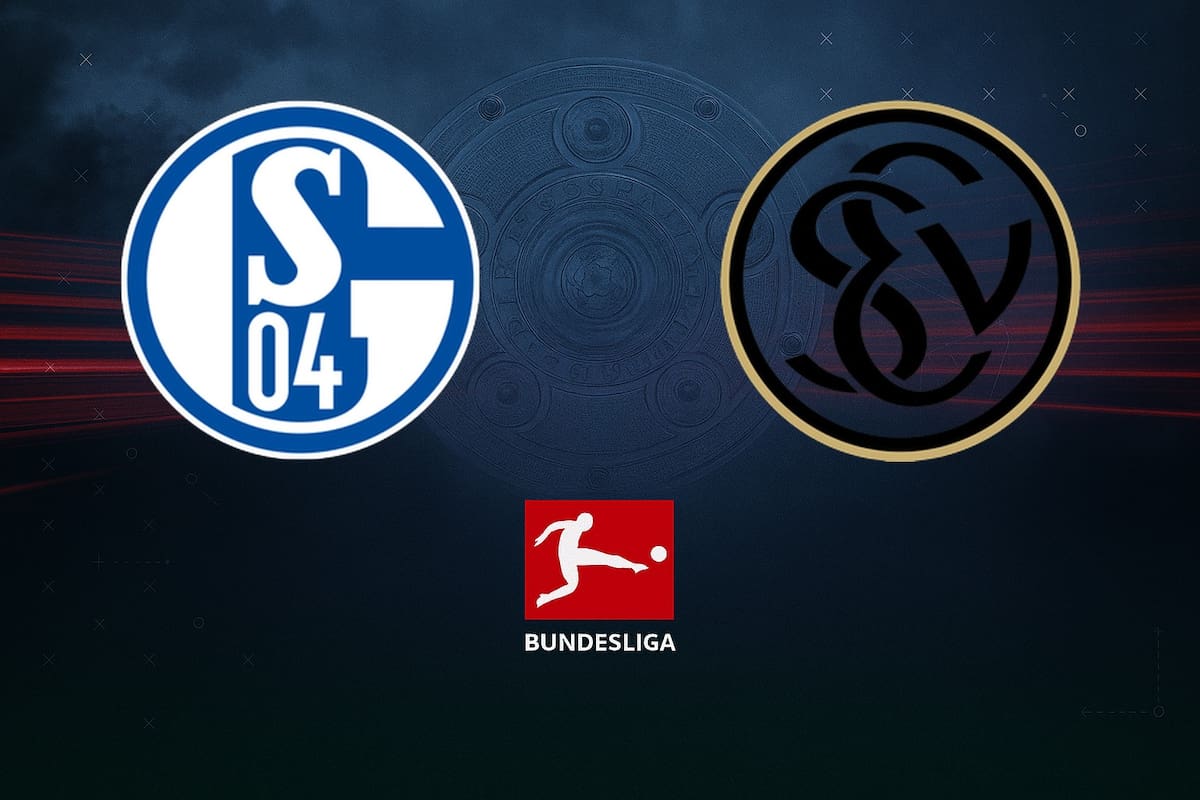 Schalke 04 y Elversberg disputaron uno de los encuentros de la jornada del fútbol aleman