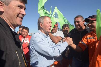 Schiaretti ayer recorrió obras en el interior de la provincia