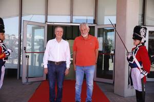 Schiaretti fue el anfitrión de Rodríguez Saá en Córdoba hace poco más de un mes