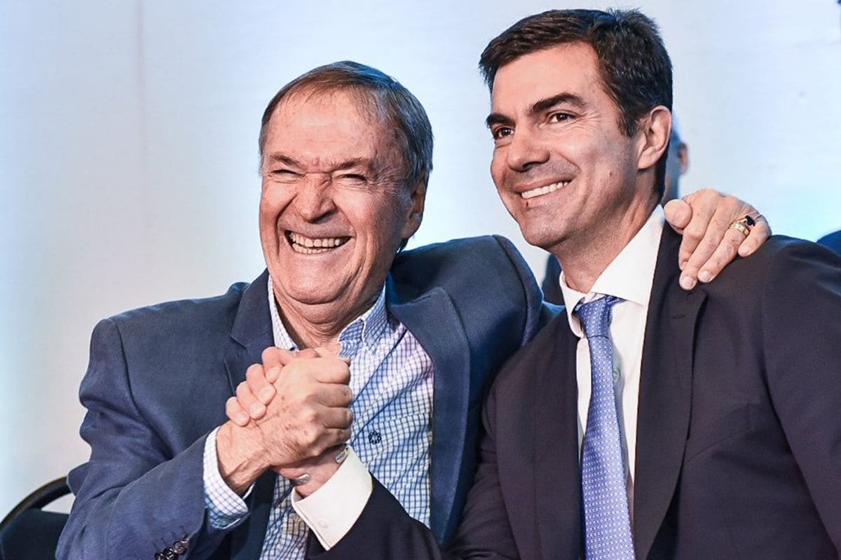 Schiaretti y Urtubey, ayer, en Córdoba; se sumarán hoy Massa y Pichetto