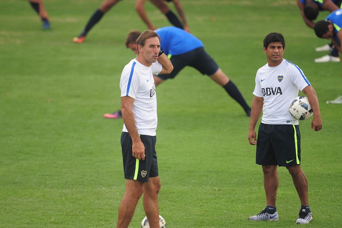 Schiavi era el DT de la Reserva de Boca desde 2015