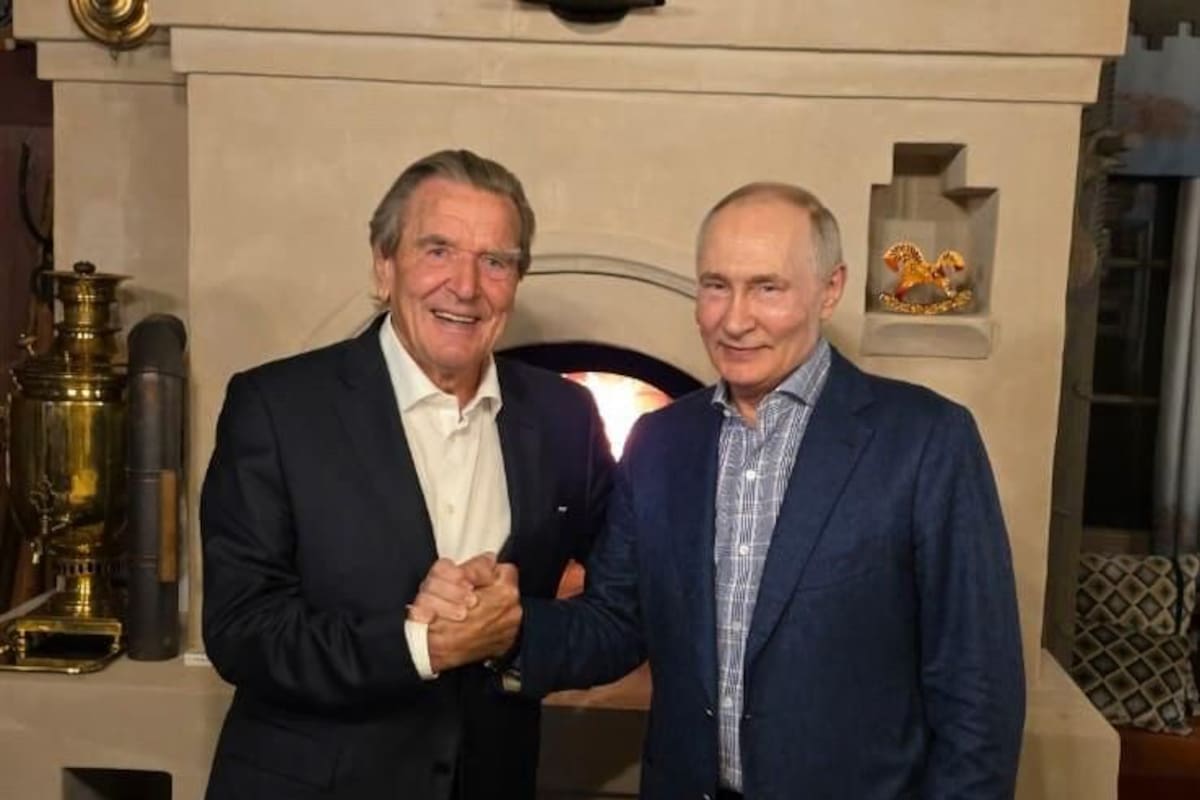 Schröder y Putin