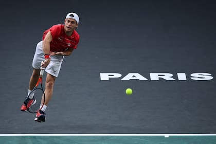 Diego Schwartzman, que está muy cerca de entrar en el Masters de Londres, este jueves jugará los 8vos de final de París-Bercy ante el español Alejandro Davidovich Fokina.