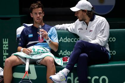 Schwartzman no encontró respuestas ante un Nadal intratable; Gaudio, el capitán, tampoco.