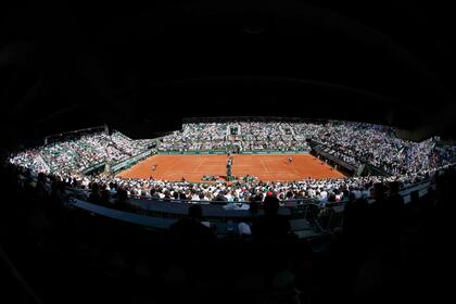 Schwartzman se lució en el estadio Chatrier, de Roland Garros