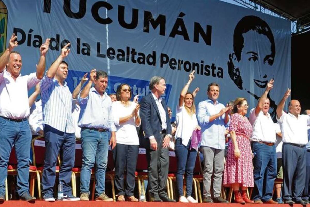 Scioli, Bossio, Pichetto, Massa y Camaño, entre otros, acompañaron a Manzur en Tucumán