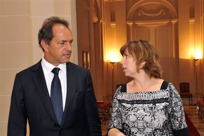 Scioli reconoció la gestión de Batakis en la provincia