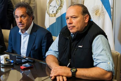 Scioli y Berni, distanciados