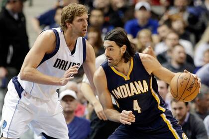 Scola ante el alemán Nowitzki