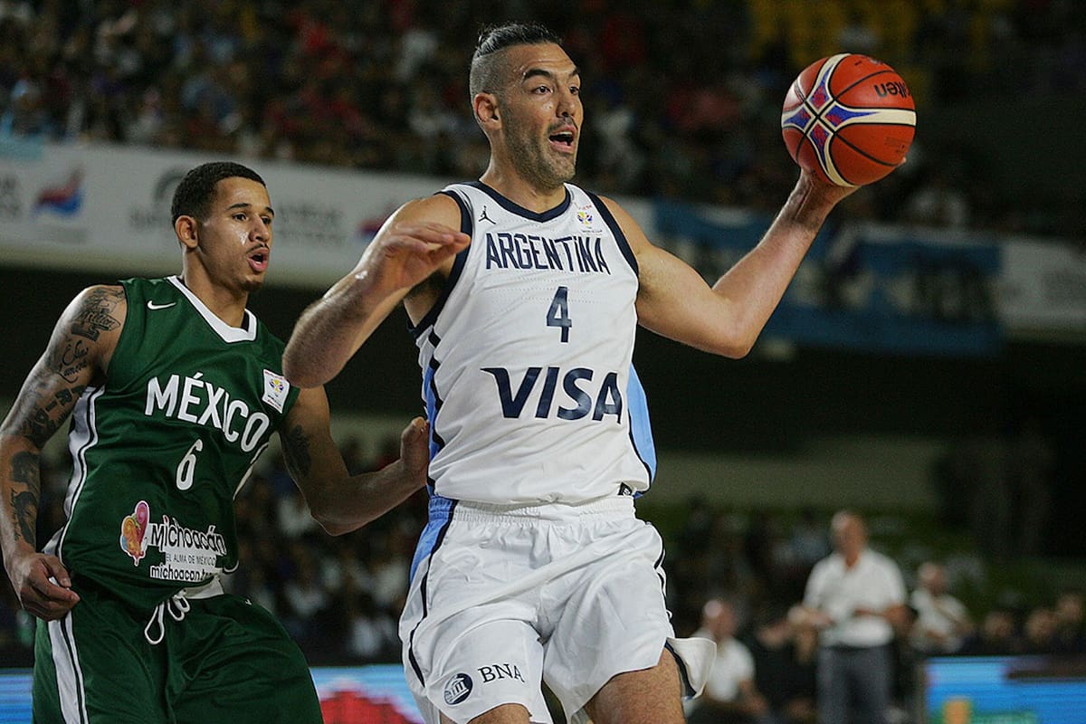 Scola en un ataque ante Mexico