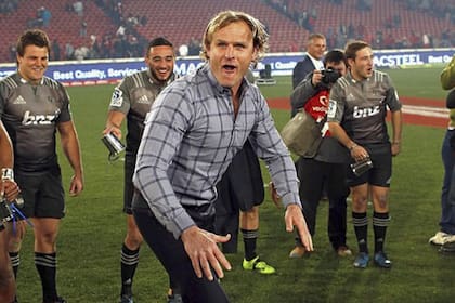 Scott Robertson, entrenador de Crusaders