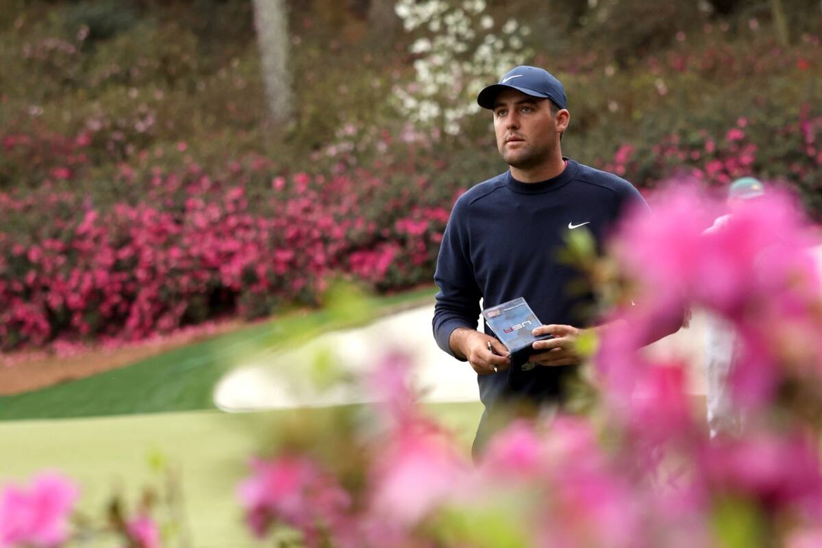 Scottie Scheffler tomó más distancia en la punta con los cuatro birdies en el trayecto de vuelta