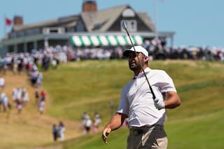 Scottie Scheffler vive un agitado tramo final y empata en segundo tras 3 rondas del US Open
