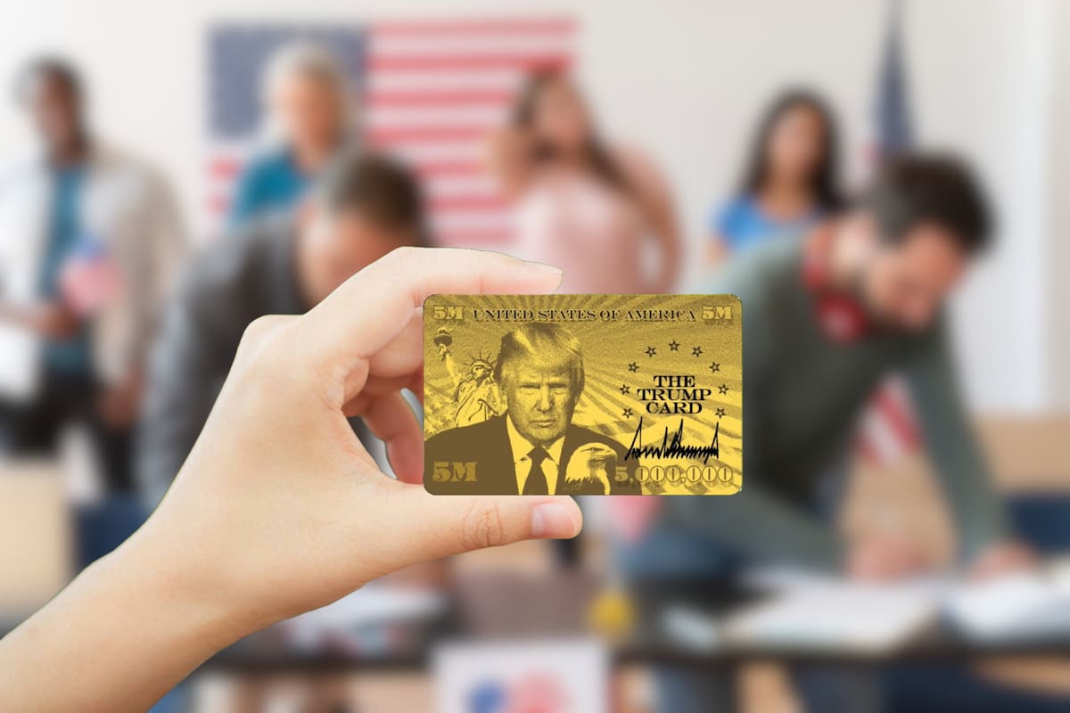 Se abrió el periodo de inscripción para solicitar la tarjeta dorada de Donald Trump, esta permitirá a extranjeros adinerados obtener el derecho a vivir, trabajar y eventualmente acceder a la ciudadanía en Estados Unidos