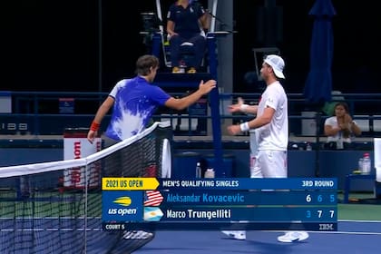 Se acabó la batalla: Marco Trungelliti consigue un esforzado triunfo al cabo de 2 horas y 18 minutos.