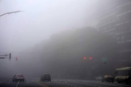 Se aconseja detenerse cuando hay niebla