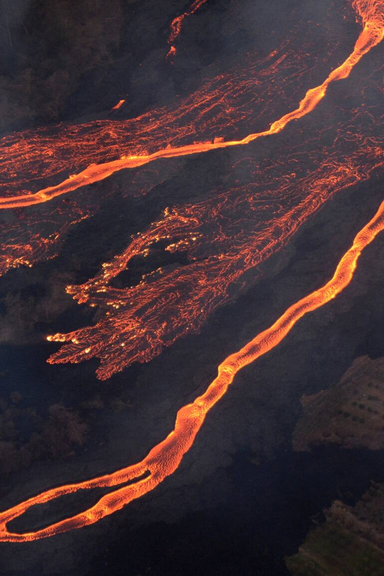Se agrava la situación en Hawaii por el avance de lava del volcán Kilauea