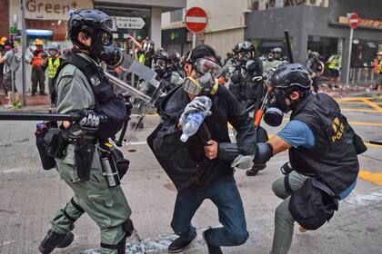 Hubo varios detenidos en los enfrentamientos