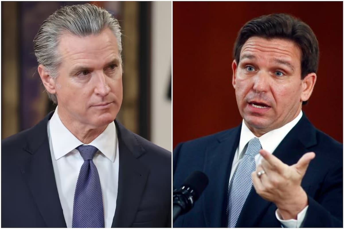 Se aprueba un nuevo mapa electoral en Florida y Gavin Newsom apunta contra Ron DeSantis