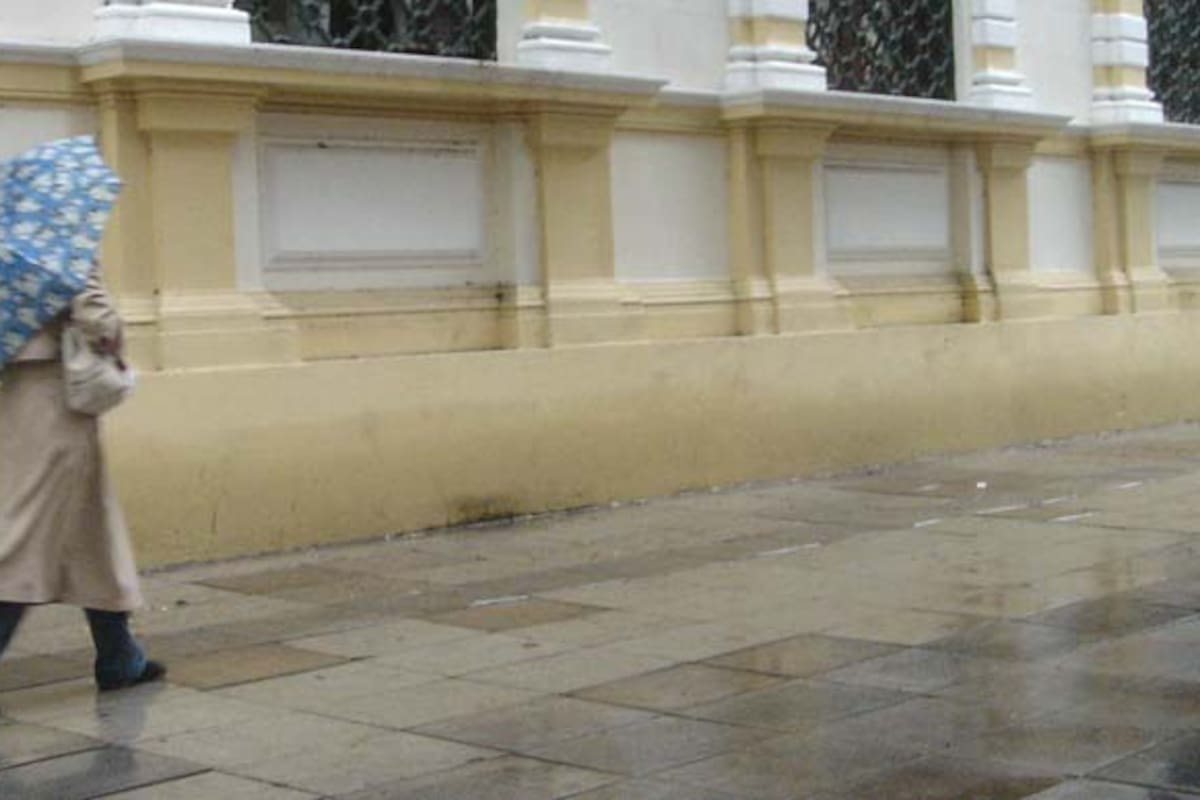 Se calcula que aproximadamente 25 milímetros de lluvia se registraron desde anoche hasta esta mañana en la ciudad de Buenos Aires