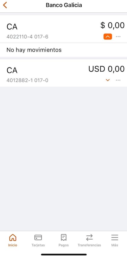Se cayó el online banking de Galicia