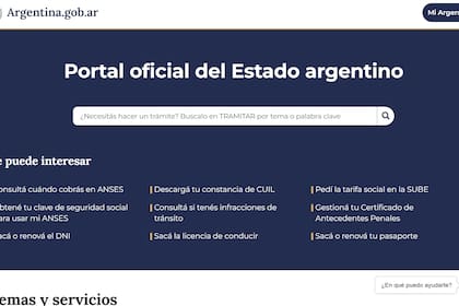 Se cayó el sitio web oficial del Gobierno y publicaron mensajes contra Javier Milei
