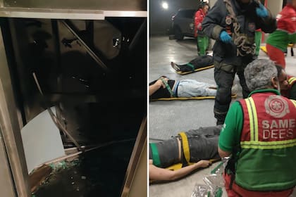Se cayó un ascensor en Palermo.