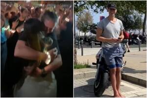 Se comprometió en el recital de Coldplay, al día siguiente se cruzó a Chris Martin en la playa de Barcelona y la felicitó en público