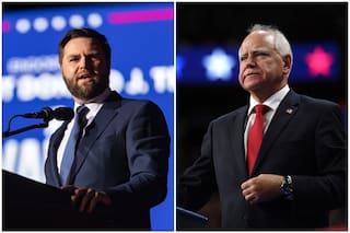 J.D. Vance vs. Tim Walz: cuándo y a qué hora es el debate vicepresidencial en EE.UU.