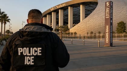 Se confirmó la presencia de agentes en las afueras del SoFi Stadium durante el partido entre Suiza y Bosnia y Herzegovina