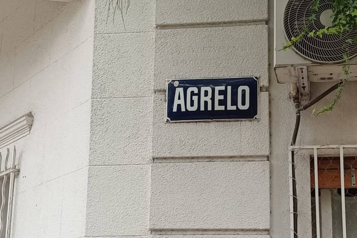 Se conoce poco la historia del ilustre porteño que le da su nombre a la calle Agrelo, que atraviesa parte del barrio porteño de Almagro