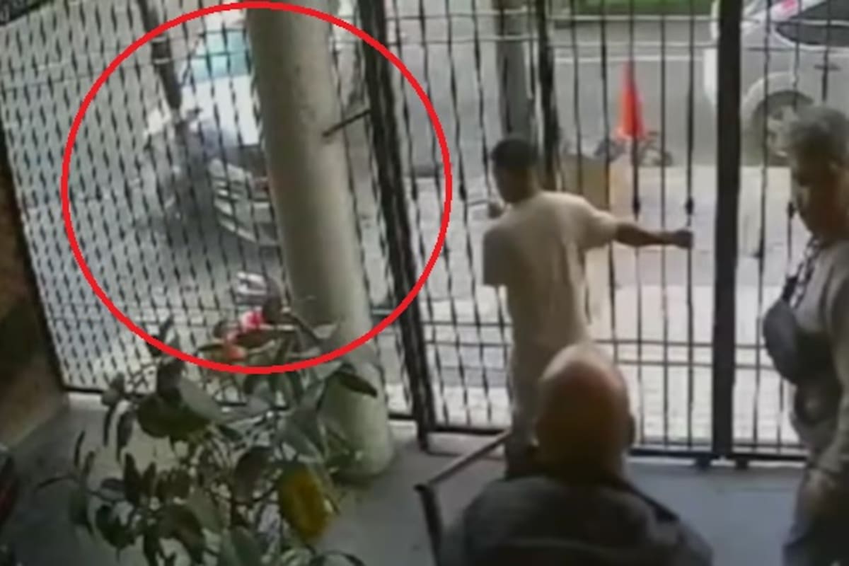 Se conocieron las imágenes del anterior choque de Joaquín Pacha